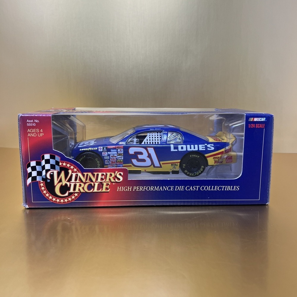 Mike Skinner #31 Lowes Chevrolet Winners Circle Nascar die-cast 1/24th scale